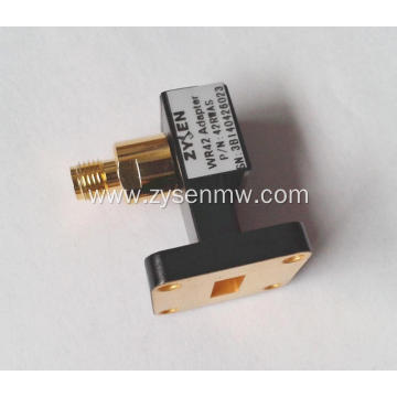 Right Angle Waveguide to Coaxial Adapter